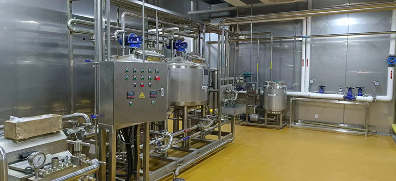 Dairy production line
